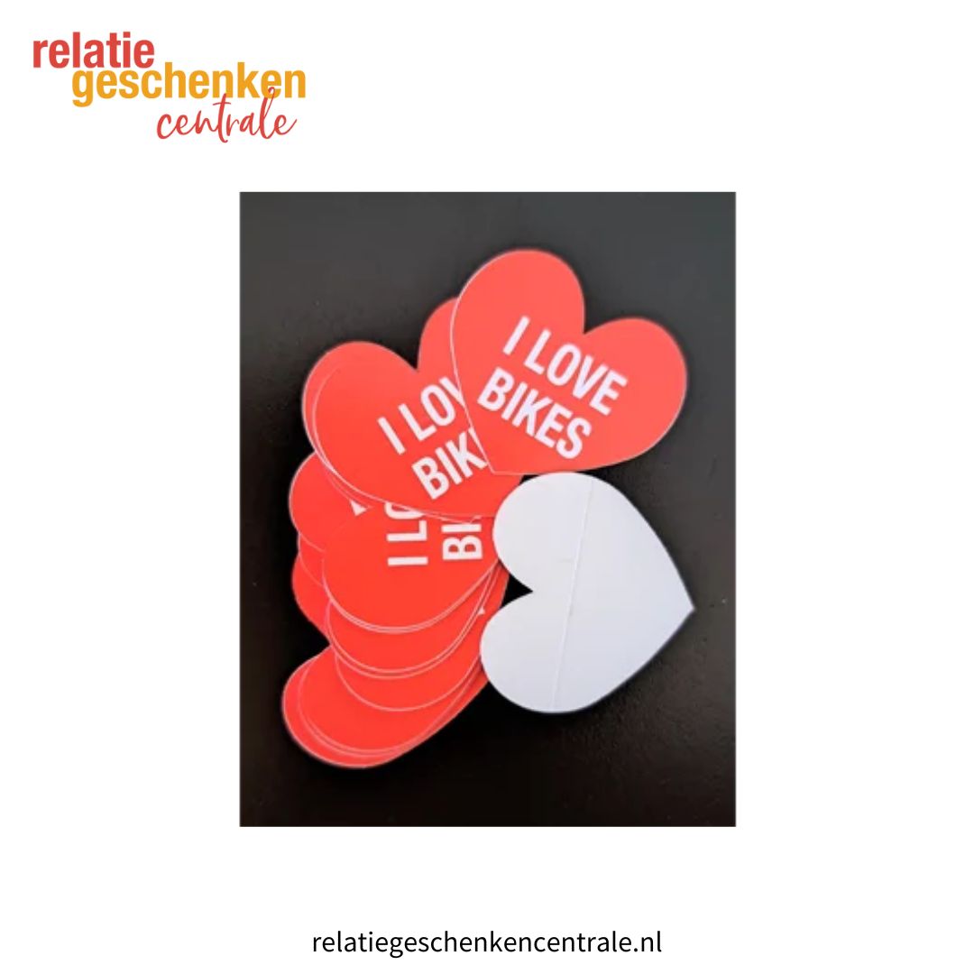 Relatiegeschenken idee en tips -fietsstickers Relatiegeschenken idee en tips -fietsstickers